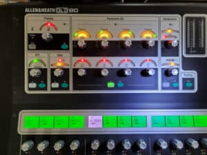 Ref 2485 A&H GLD80 chrome Mixer 2