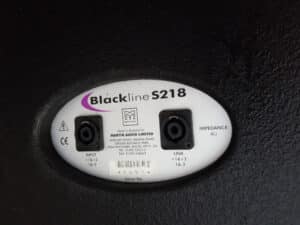 Ref 2529 Martin Audio S218 Blackline Sub 3