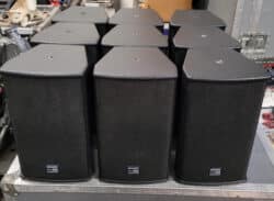 Ref 2536 4 x Seeburg Acoustic Line A1 Boxen