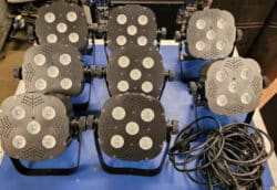 Ref 2545 LED PAR Stairville Quad Par Profile 5x8