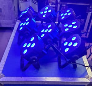 Ref 2545 LED Par Stairville Quad 2