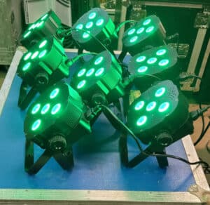 Ref 2545 LED Par Stairville Quad 3