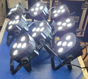 Ref 2545 LED Par Stairville Quad 4