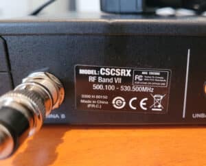 Ref 2549 AKG WMS 470 Pockettransmitter 2