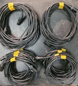 Ref 2556 DMX Kabel Paket  - 3 Polig
